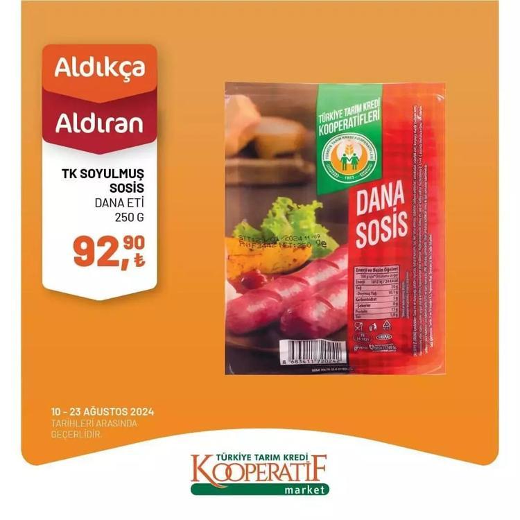 Tarım market 13-23 Ağustos katalog 2024: Tarım Kredi Markette indirimli ürünler hangileri Ayçiçek yağı ne kadar