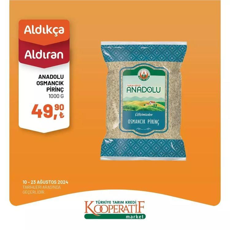 Tarım market 13-23 Ağustos katalog 2024: Tarım Kredi Markette indirimli ürünler hangileri Ayçiçek yağı ne kadar