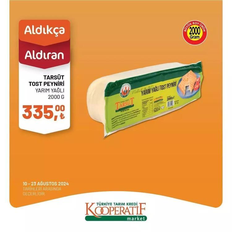 Tarım market 13-23 Ağustos katalog 2024: Tarım Kredi Markette indirimli ürünler hangileri Ayçiçek yağı ne kadar