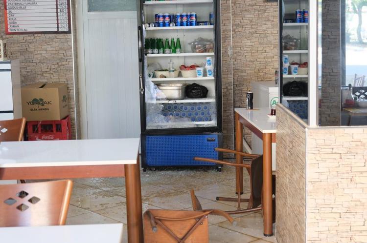 O ANLAR GÜVENLİK KAMERASINA YANSIDI