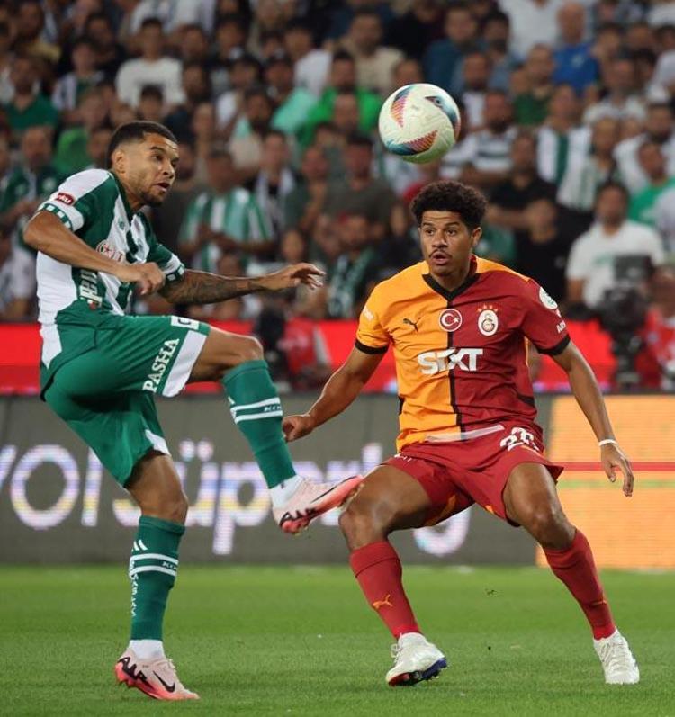 Konyaspor Galatasaray maçında gol düellosu 3 puan Aslanın