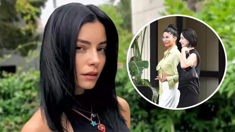 Merve Boluğurun Bebek keyfi yarım kaldı İkramdan rahatsız oldu, mekanı terketti