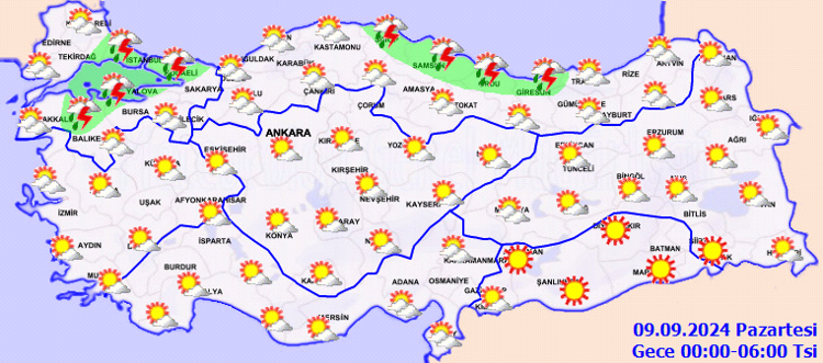 DENİZLERDE HAVA