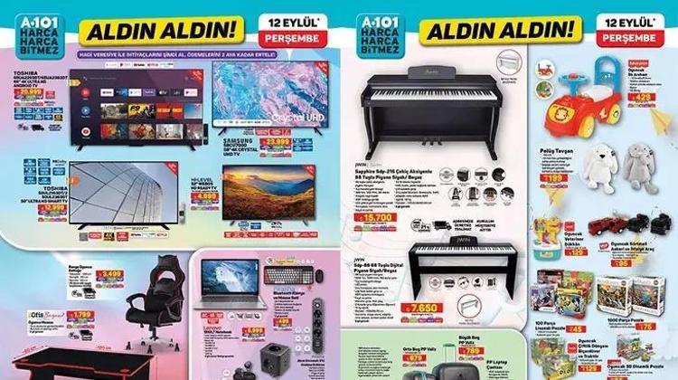 A101 12 Eylül aktüel katalog 2024: Bu hafta A101de hangi ürünler indirimli