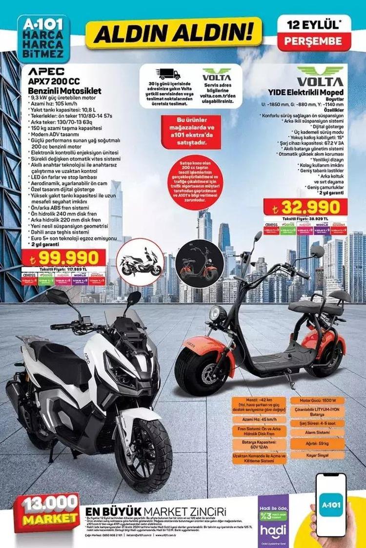 A101 12 Eylül aktüel katalog 2024: Bu hafta A101de hangi ürünler indirimli