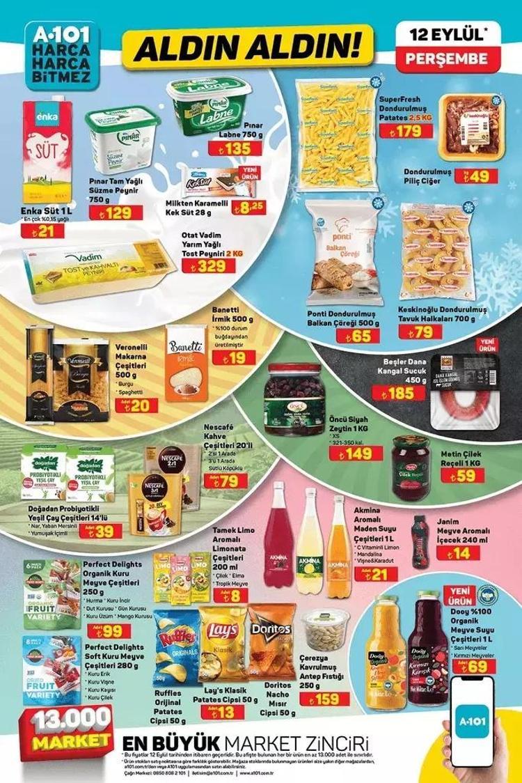 A101 12 Eylül aktüel katalog 2024: Bu hafta A101de hangi ürünler indirimli