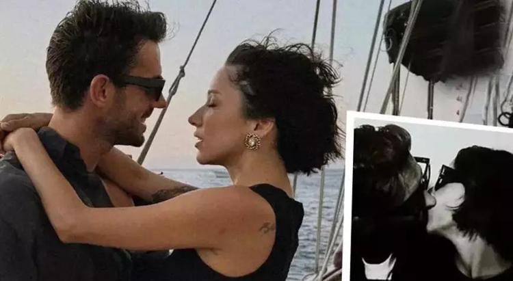 Serkay Tütüncü ve Zeynep Bastık aşktan kendilerinden geçtiler Dudak dudağa pozlar