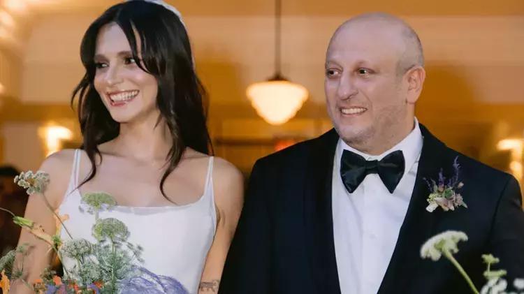 Serkan Keskin ve Meriç Aral evlendi Balayı yerine işe gidecekler