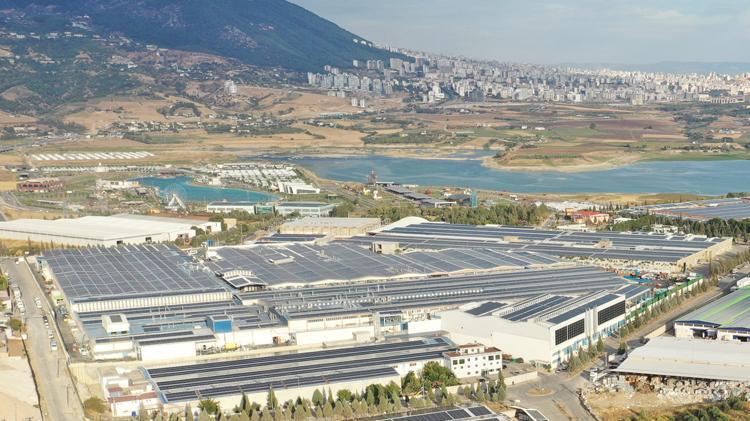 Kahramanmaraş OSBdeki 40 fabrika enerji ihtiyacının yüzde 30unu güneşten karşılıyor