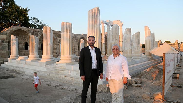 Side Athena Tapınağı, yüzyıllar sonra ayağa kalktı