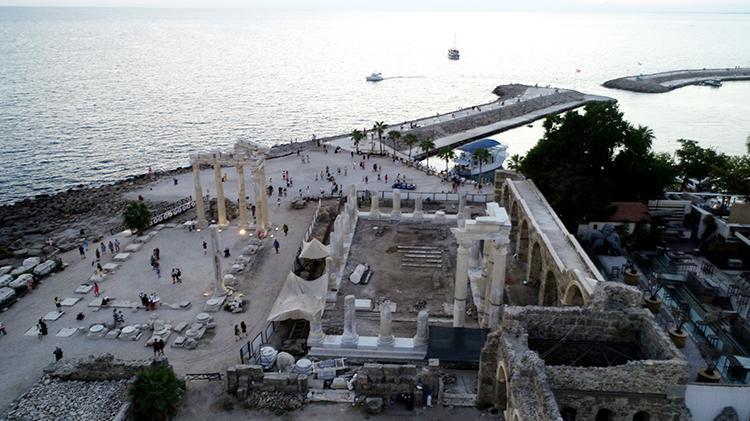 Side Athena Tapınağı, yüzyıllar sonra ayağa kalktı
