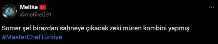 MasterChef jürisi Somer Şefin kombini sosyal medyada gündem oldu