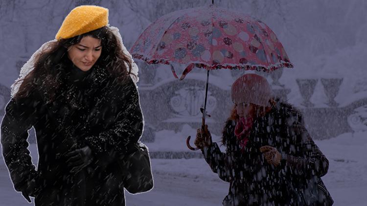 Kar yağışı başladı Bu kış çok sert geçecek, İstanbulu kar örtüsü kaplayacak, işte lapa lapa karın yağacağı tarih...