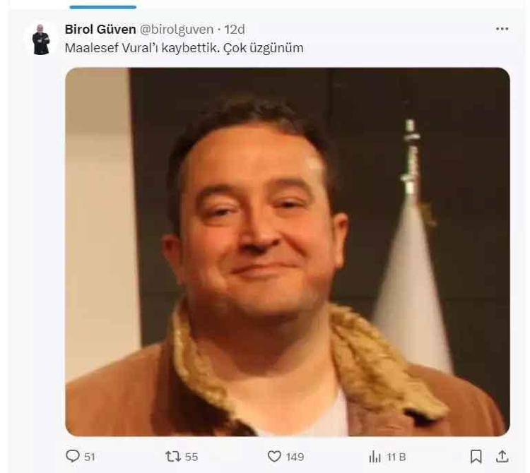Herkes onu Kubilay karakteri ile tanıdı Vural Çelikin ölüm nedenini menajeri bu sözlerle açıkladı