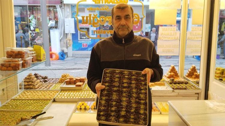 Dubai baklavasının kilosu 800 TL