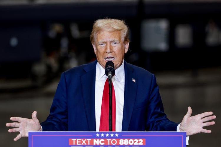 ABDde başkanlık yarışı Ülke genelinde anket yapıldı Trump ve Harrisin oy oranları açıklandı