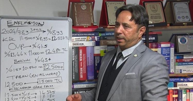 “11 bin liranın altında olan emeklilerin maaşlarına sıfır zam alması söz konusu”