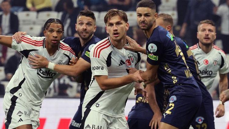 Beşiktaş Kasımpaşa maçında 4 gol 1 kırmızı kart Kartal başladı Paşa bitirdi