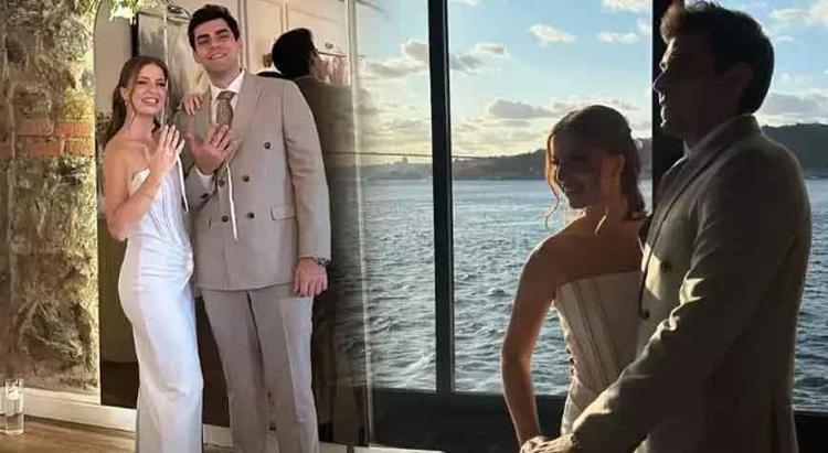 Sihirli Annemin Çileki Zeynep Özkaya evlilik için ilk adımı attı Diziden arkadaşları yalnız bırakmadı