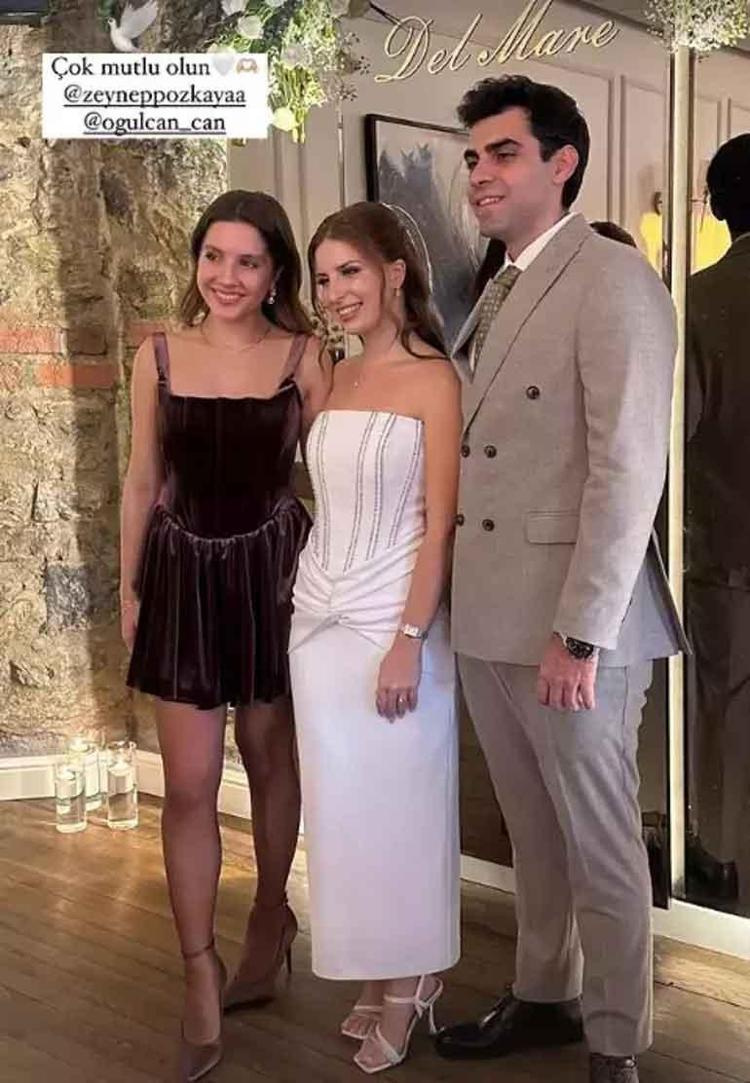 Sihirli Annemin Çileki Zeynep Özkaya evlilik için ilk adımı attı Diziden arkadaşları yalnız bırakmadı