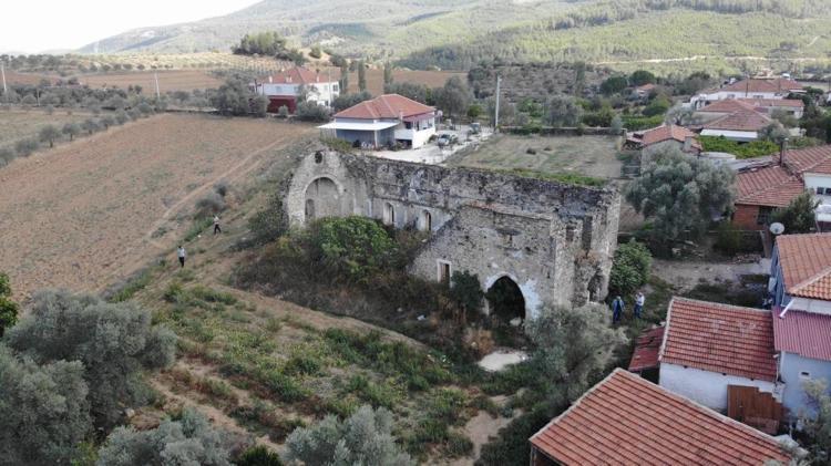 Muğlada kiliseyi delik deşik ettiler Sebebi başka çıktı: Meğer dertleri paraymış