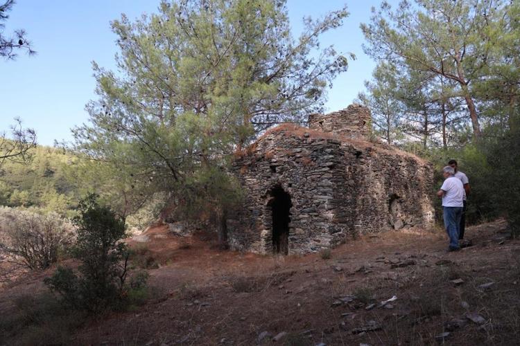 Muğlada kiliseyi delik deşik ettiler Sebebi başka çıktı: Meğer dertleri paraymış
