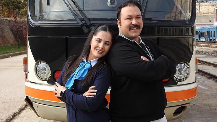 Karı koca aynı hatta vatman Gurur verici