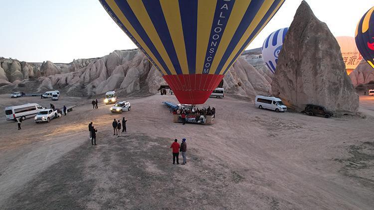 Güzel atlar diyarı Kapadokyada tüm zamanların rekoru kırıldı Nevşehir-İzmir uçak seferleri başladı