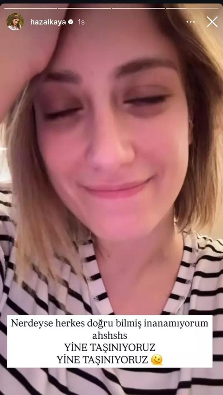 Hazal Kaya takipçileriyle dertleşti Başıma bir şey gelmeyecekse söylüyorum deyip açıkladı
