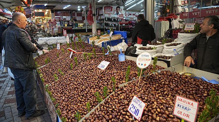 Kışın altın yıldızı pazar tezgahlarında yerini aldı Bu sene bolluk var, fiyatlar düştü