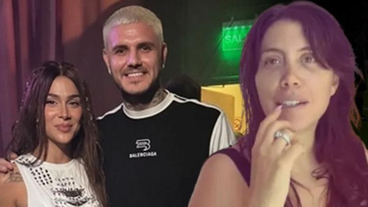 Icardinin yeni sevgilisi ünlü şarkıcı mı Fotoğraf paylaştı, Wanda Nara çıldırdı