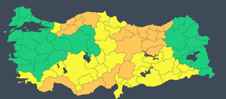 55 İL İÇİN SON DAKİKA UYARISI