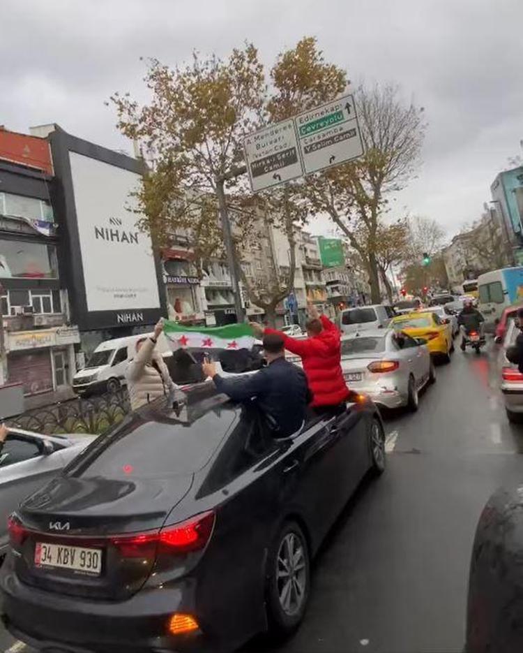 Türkiyedeki Suriyeliler Esadın devrilişini kutladı Dünya, Esadın çöküşünü böyle gördü