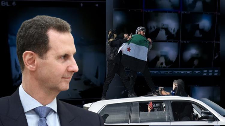 Suriyede 61 sonra bir ilk Esad Rusyaya kaçtı, yeraltı hapishanesi ortaya çıktı, kimseye ulaşılamıyor