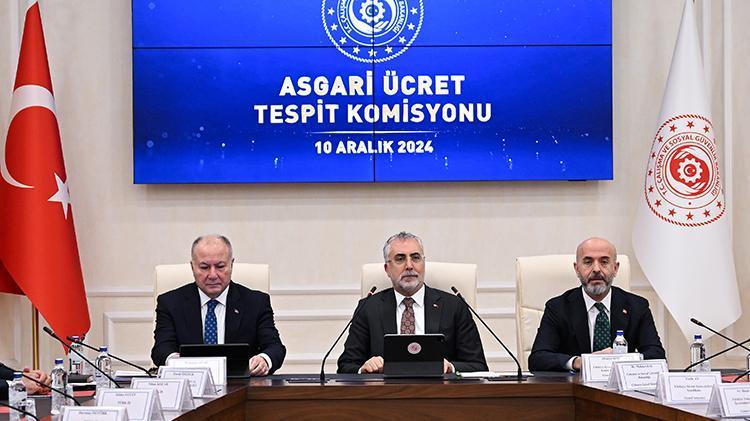 Asgari ücret zammı 2025 yılında ne kadar olacak Asgari Ücret Komisyonu toplandı, işte son rakamlar...