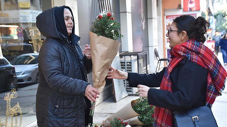 Yılbaşı çiçeği Kokinaya yoğun talep Şans, bereket ve huzur getireceğine inanılıyor