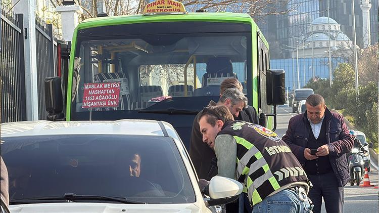 Sarıyer - Zincirlikuyu hattında minibüse binip ücretini ödemeyen yolcuları indirmeyen şoföre para cezası