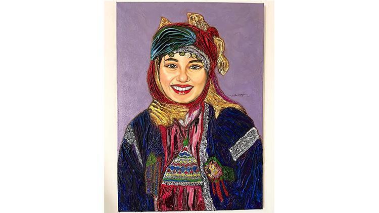 Nevşehirde, görsel sanatlar öğretmeni Zeliha Bazoğluna, anneannesinin çeyiz sandığı ilham kaynağı oldu