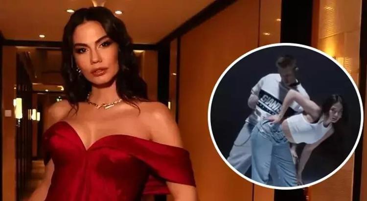 Demet Özdemirden dans şov