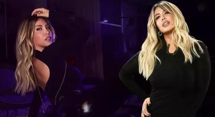 Wanda Nara sınırları zorladı Havuz başında iddialı yeni yıl pozuna yorum yağdı