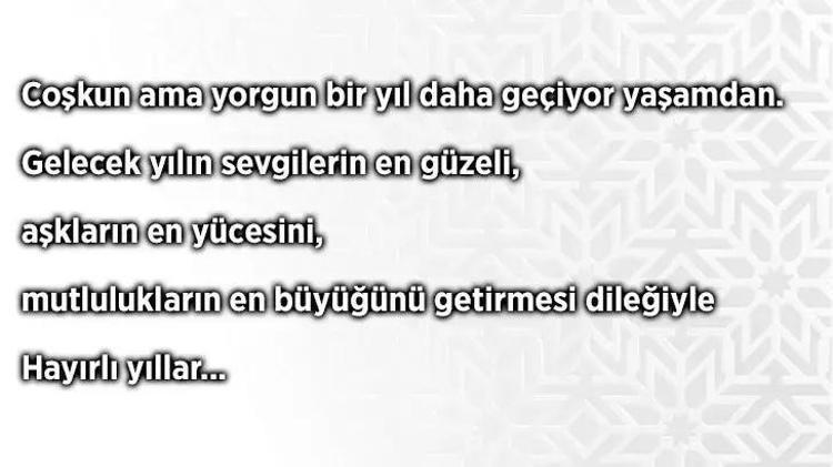 Dini yılbaşı mesajları 2025: Yeni yıla girerken atılacak dini mesajlar, sözler Dualı, resimli dini yılbaşı sözleri