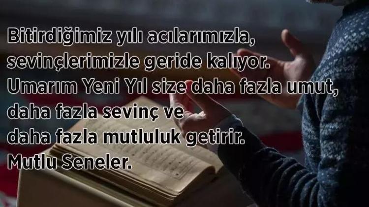 Dini yılbaşı mesajları 2025: Yeni yıla girerken atılacak dini mesajlar, sözler Dualı, resimli dini yılbaşı sözleri