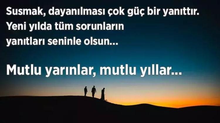 Dini yılbaşı mesajları 2025: Yeni yıla girerken atılacak dini mesajlar, sözler Dualı, resimli dini yılbaşı sözleri