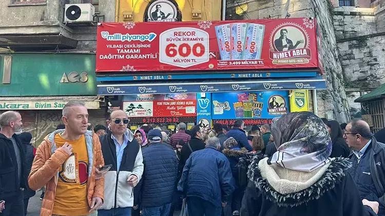 31 Aralık Milli Piyango yılbaşı çekilişi 600 milyon büyük ikramiye sahibini buluyor