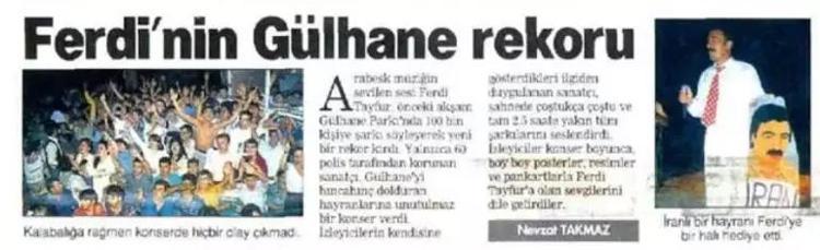 GÜLHANE PARKI’NDA 200 BİN KİŞİ