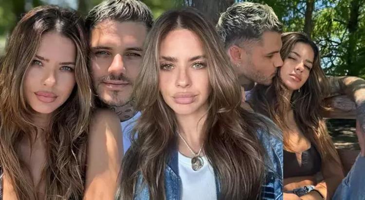 Mauro İcardi ve sevgilisi sosyal medyayı salladı Aşk dolu kareler beğeni rekoru kırdı