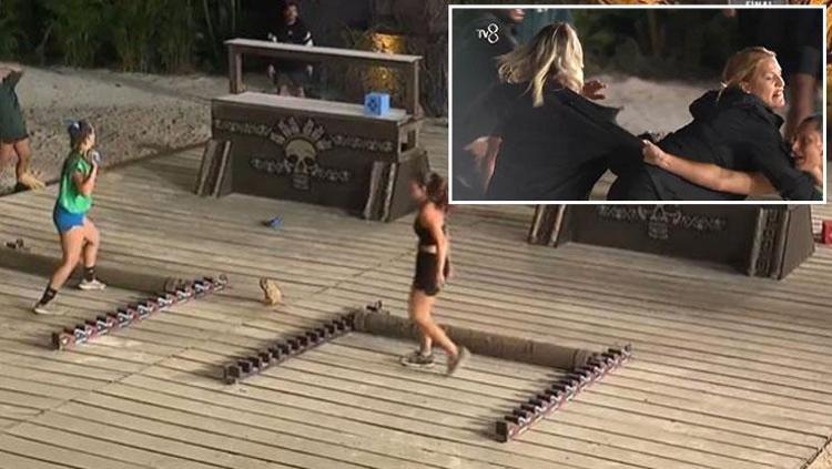 Survivora veda eden yarışmacı belli oldu Kavga çıktı, kimse ayıramadı