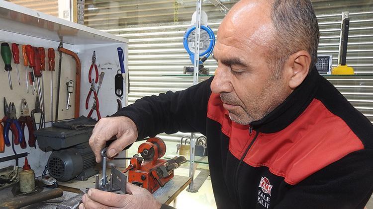 Gaziantepin meşhur anahtarcısı; Türkiyede açamayacağı para kasası yok