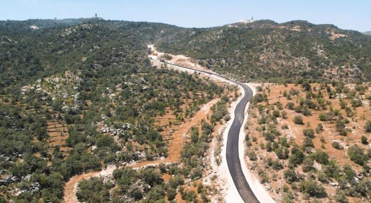 Gabar Dağında 500 kilometrelik yol yapıldı