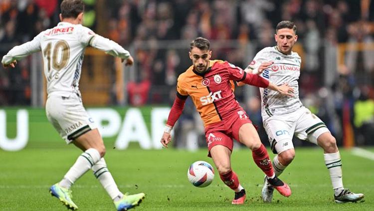 Galatasaray Konyaspor maçında 3 puan tek golle geldi